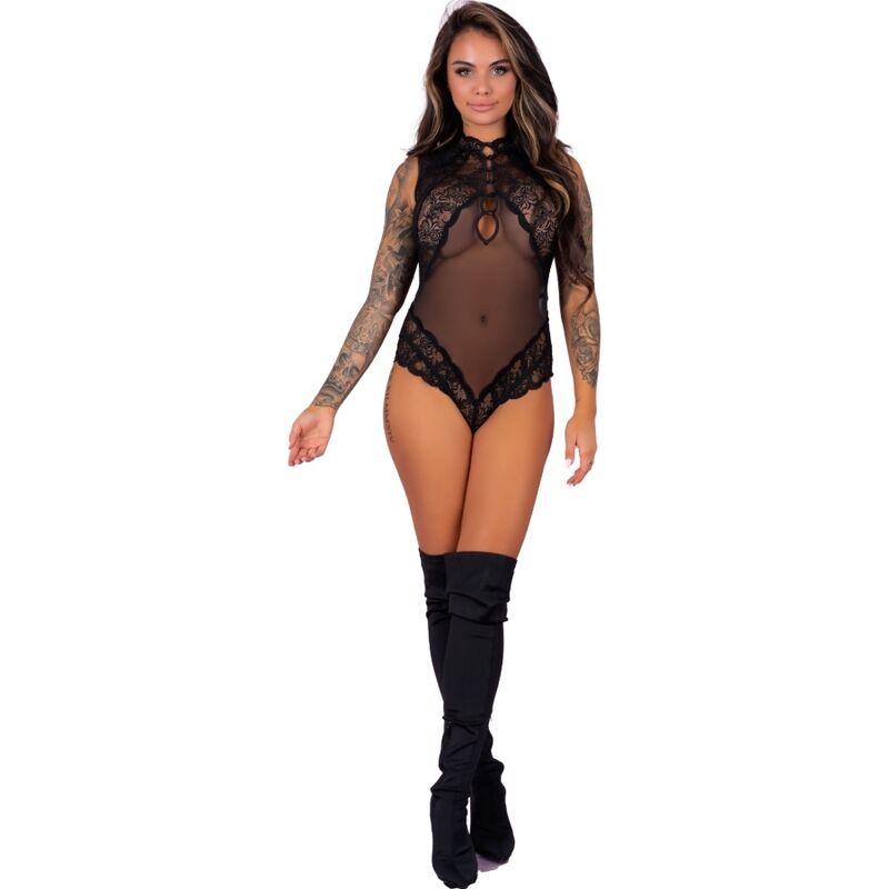 LIVCO CORSETTI FASHION - SAGEN LC 90694 BODY BLACK L/XL - S/M - 9
