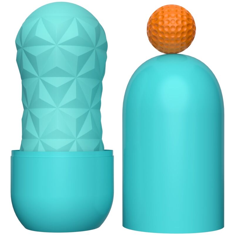 PRETTY LOVE - VICTORIA CASPAR MASTURBATOR AQUA GREEN - 3