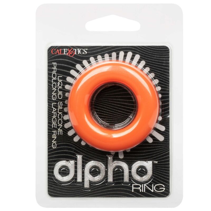CALEXOTICS - ALPHA PROLONG LARGE RING ORANGE - 7