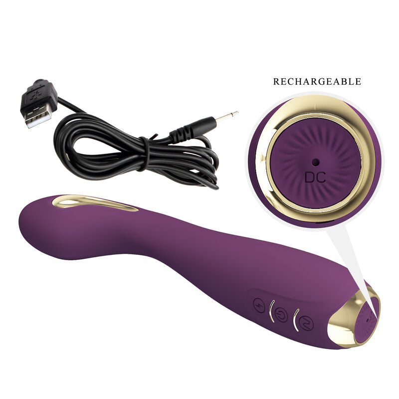 PRETTY LOVE - HECTOR ELECTROSHOCK VIBRATOR BY APP CONTROL PURPLE - 5