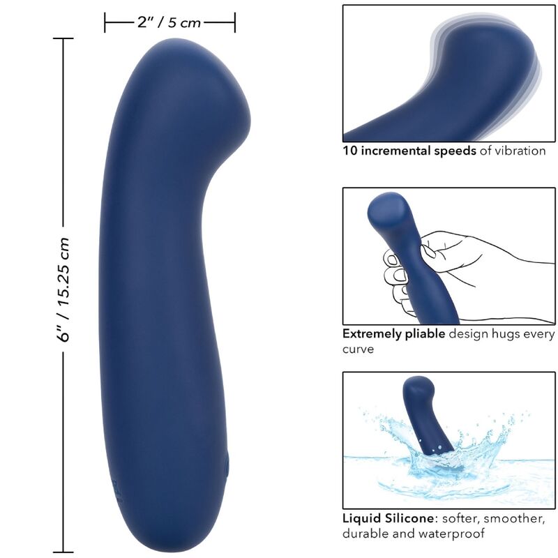 CALEXOTICS - CASHMERE SATIN G BLUE - 8