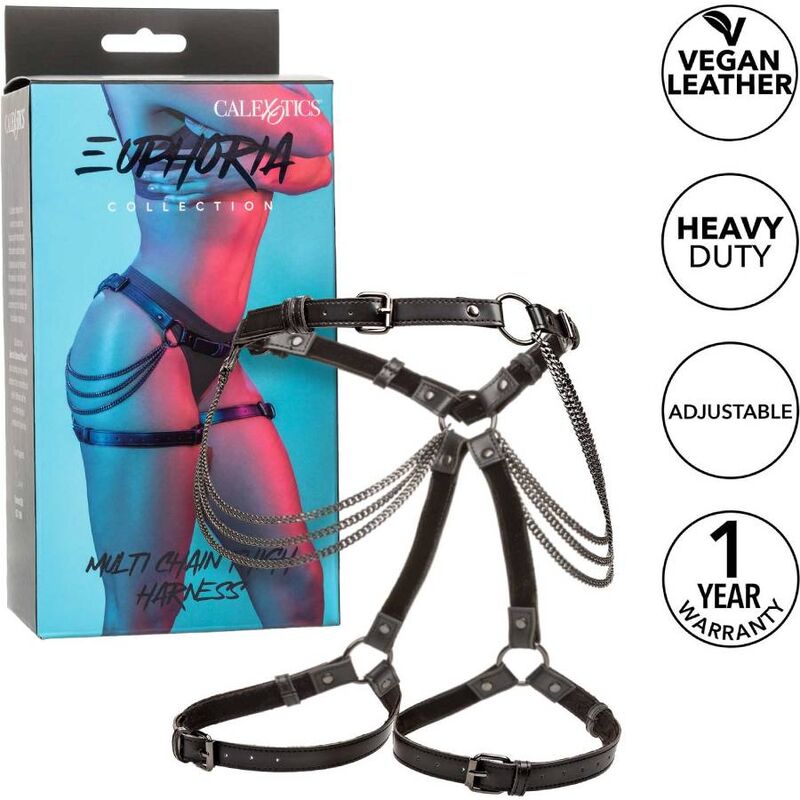 CALEXOTICS - EUPHORIA MULTI CHAIN THIGH HARNESS - 2
