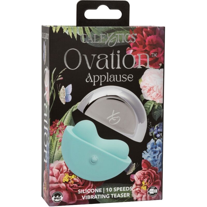 CALEXOTICS - OVATION APPLAUSE STIMULATOR AQUA GREEN - 14