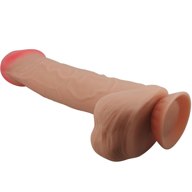 PRETTY LOVE - SLIDING SKIN SERIES REALISTIC DILDO WITH SLIDING SKIN SUCTION CUP FLESH 26 CM - 3