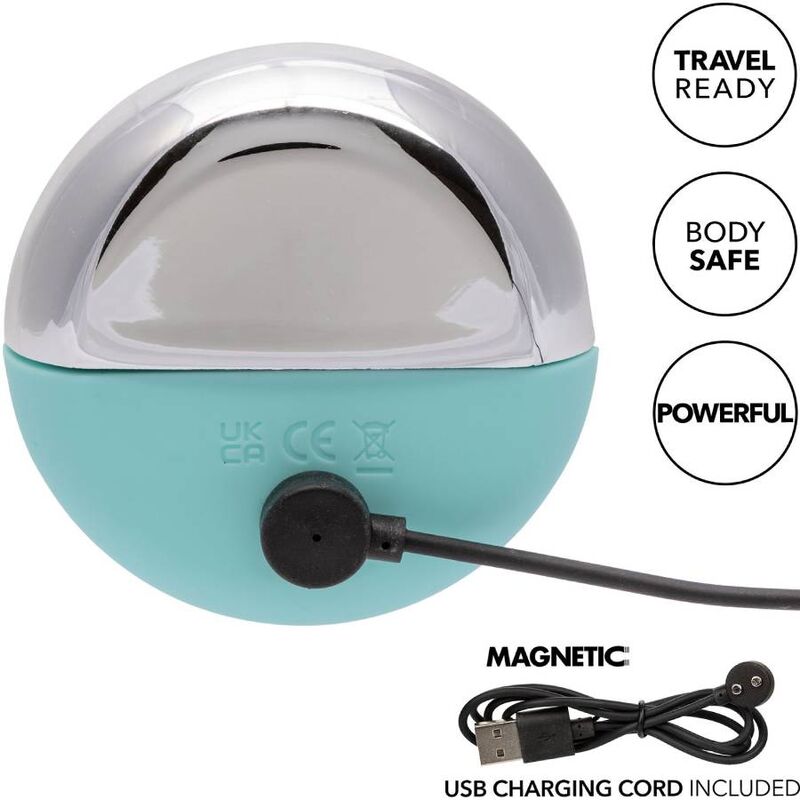CALEXOTICS - OVATION APPLAUSE STIMULATOR AQUA GREEN - 2
