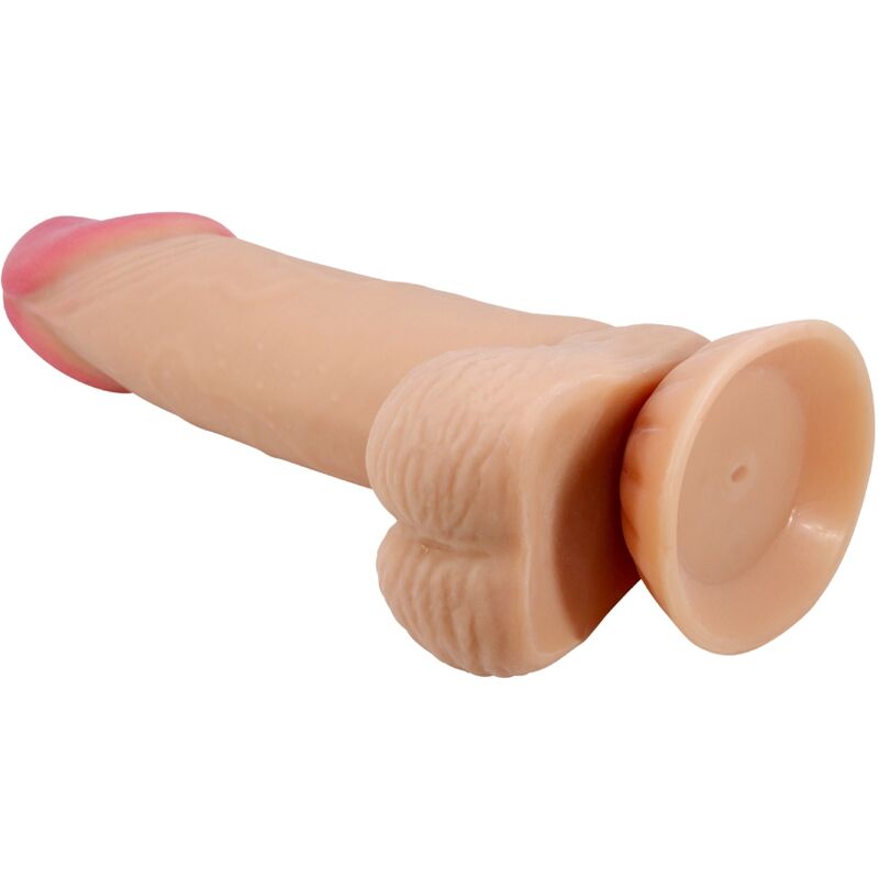 PRETTY LOVE - SLIDING SKIN SERIES REALISTIC DILDO WITH SLIDING SKIN SUCTION CUP 19.4 CM - 2