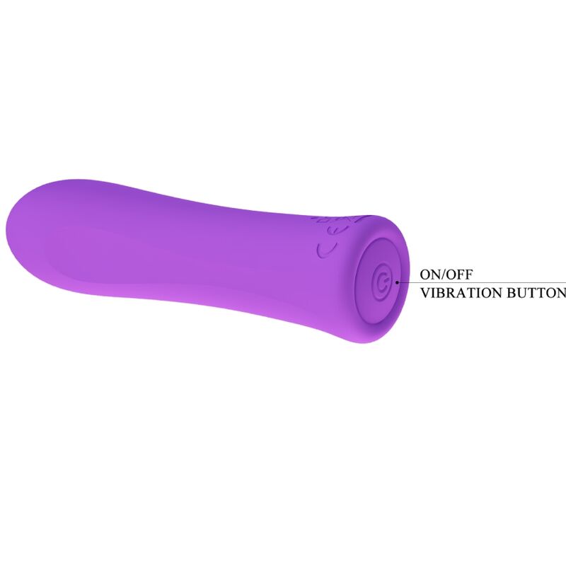 PRETTY LOVE - ALFREDA SUPER POWER VIBRATOR AQUA PURPLE - 4