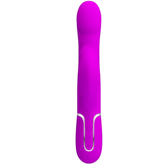 PRETTY LOVE - VIBRATEUR LAPIN PERLES VIOLET