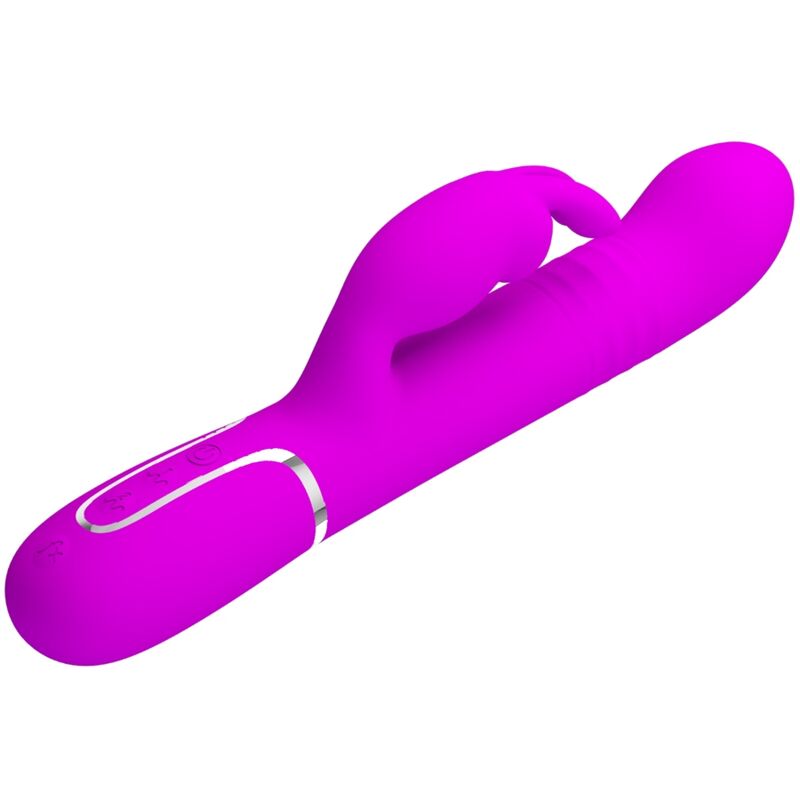 PRETTY LOVE - COALE RABBIT VIBRATEUR PERLES VIOLET