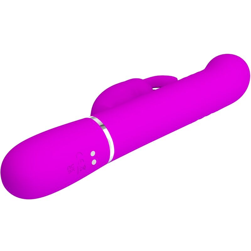 PRETTY LOVE - COALE RABBIT VIBRATEUR PERLES VIOLET