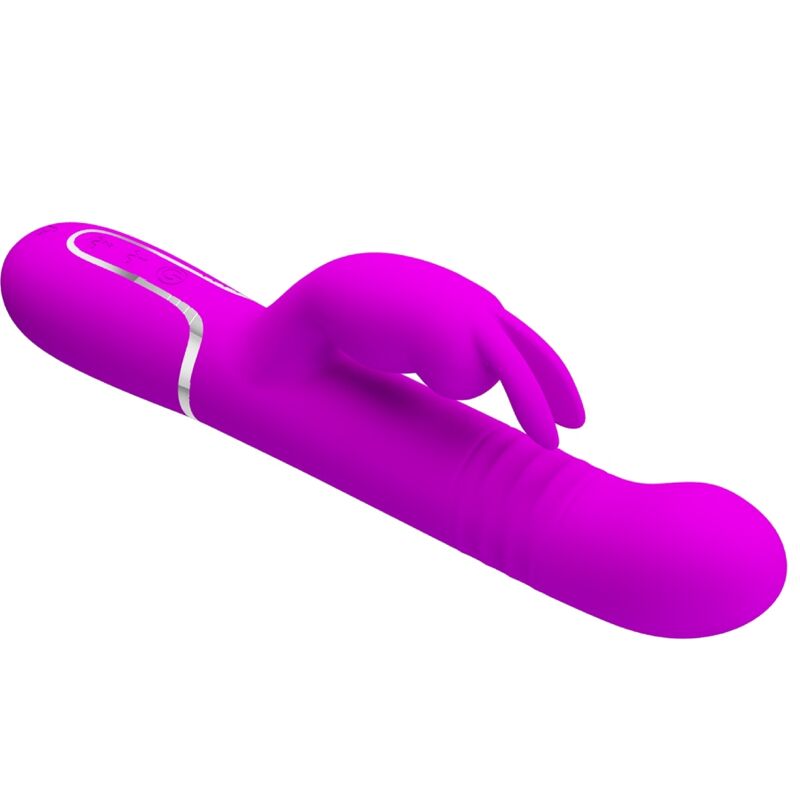 PRETTY LOVE - COALE RABBIT VIBRATEUR PERLES VIOLET