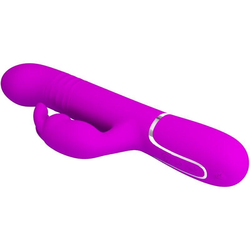 PRETTY LOVE - COALE RABBIT VIBRATEUR PERLES VIOLET
