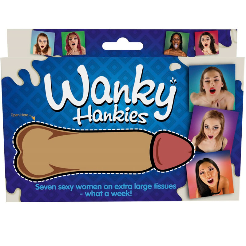 SPENCER & FLEETWOOD - WANKY HANKIES 7 EXTRA LARGE WOMEN'S HANDKERCHIEFS - 3