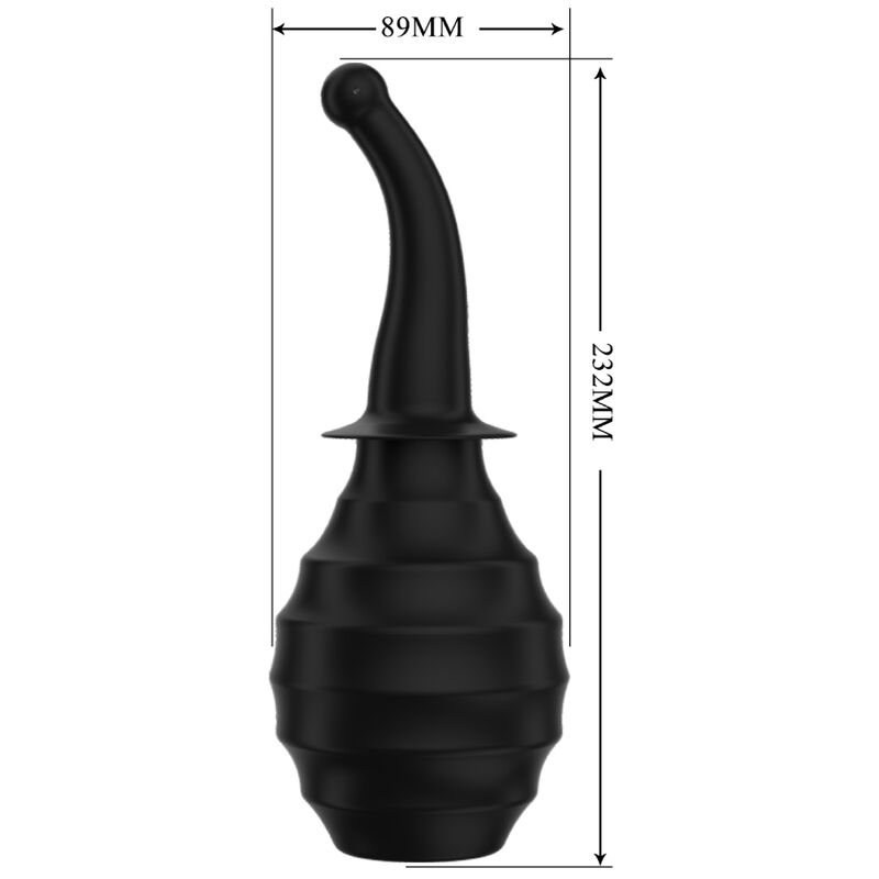 MR PLAY - DOUCHE ANALE BLKM6 SUPER POWER NOIR