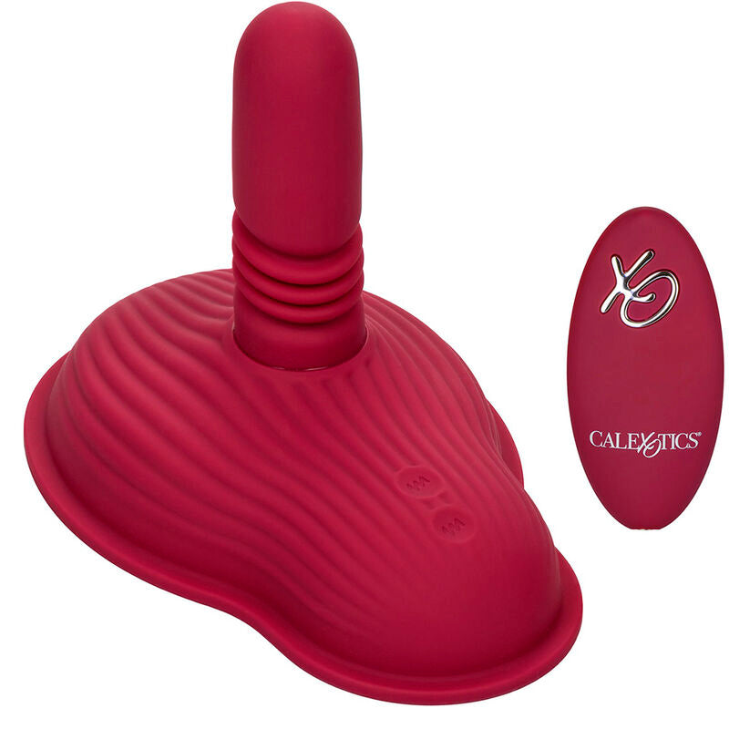 CALEXOTICS - RIDER MASSAGER DOUBLE MOTOR REMOTE CONTROL RED - 14