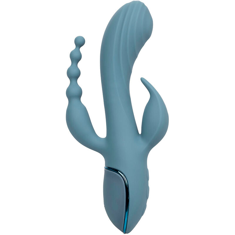 CALEXOTICS - VIBRATOR TRIPLE ECSTASY GREY - 8