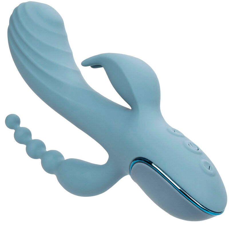 CALEXOTICS - VIBRATOR TRIPLE ECSTASY GREY - 5