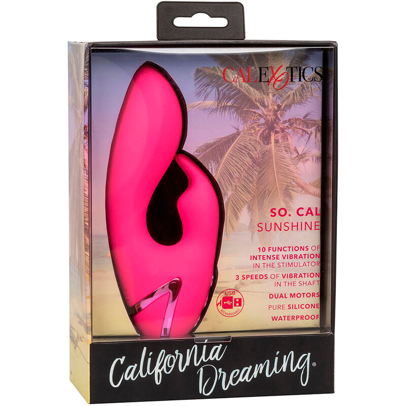CALEXOTICS - SO. CAL SUNSHINE VIBRATOR RABBIT FUCHSIA BY CALIFORNIA DREAMING - 10