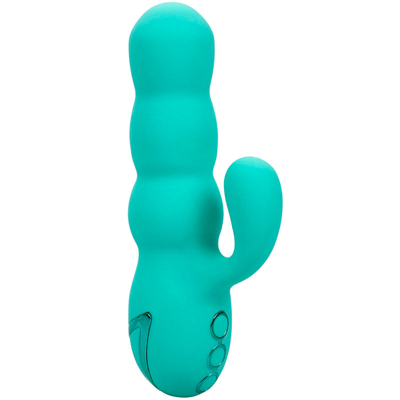 CALEXOTICS - DEL MAR DIVA VIBRATOR RABBIR AQUA GREEN BY CALIFORNIA DREAMING - 7