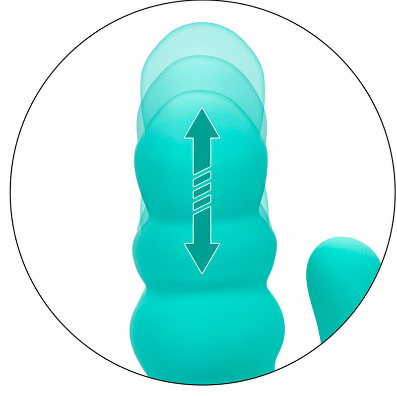 CALEXOTICS - DEL MAR DIVA VIBRATOR RABBIR AQUA GREEN BY CALIFORNIA DREAMING - 5