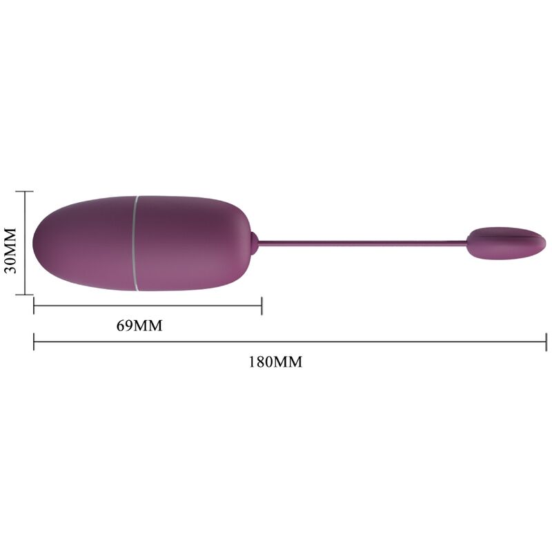 PRETTY LOVE - NYMPH VIBRATING EGG APP CONTROLLED LILA - 11