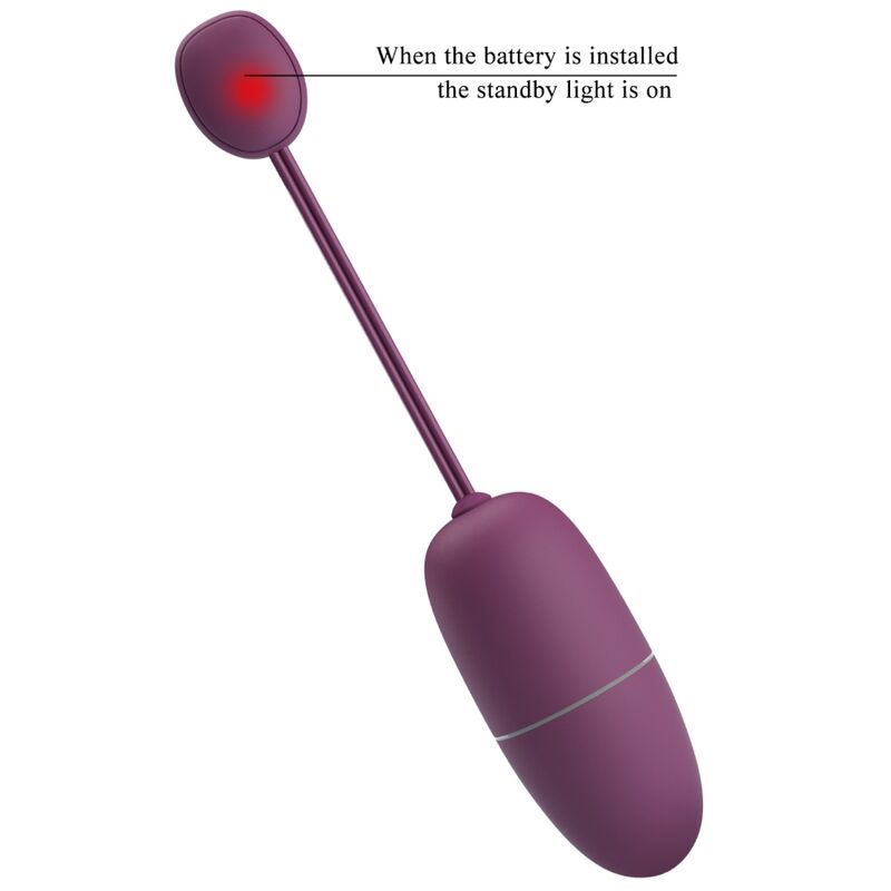 PRETTY LOVE - NYMPH APP CONTROLLED VIBRATING EGG LILA