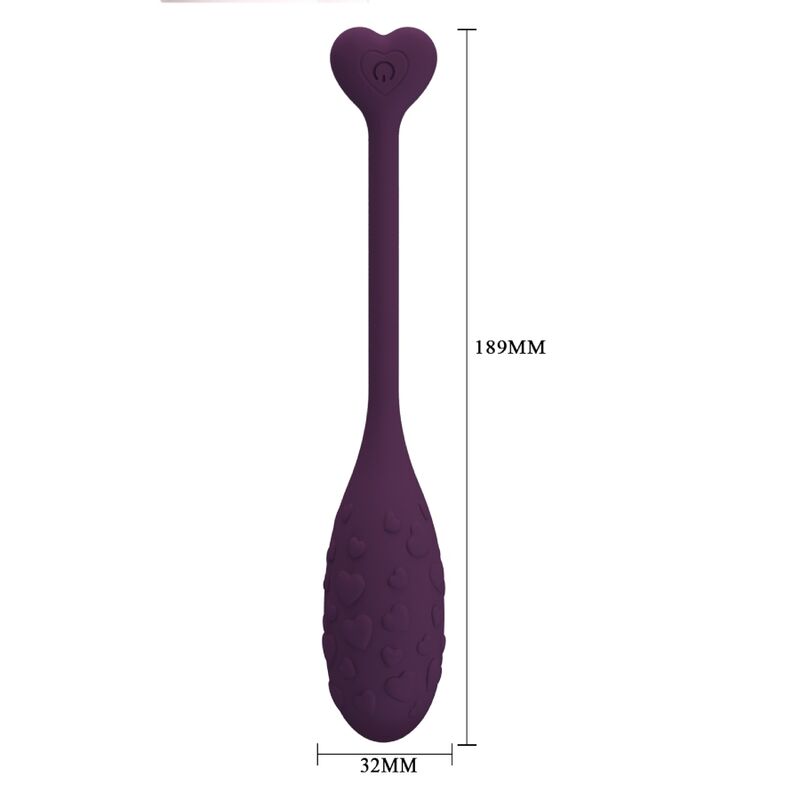 PRETTY LOVE - FISHERMAN APP CONTROLLED VIBRATING EGG LILA - 5