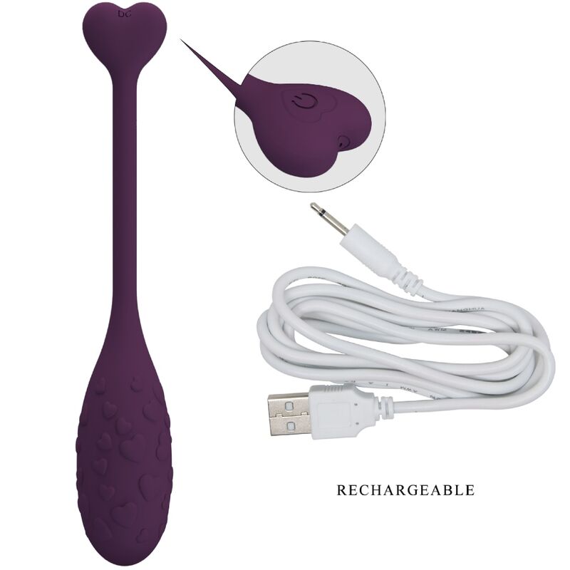 PRETTY LOVE - FISHERMAN APP CONTROLLED VIBRATING EGG LILA - 7