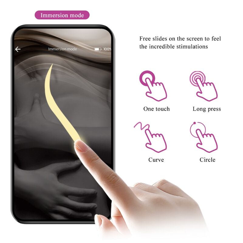 PRETTY LOVE - FISHERMAN APP CONTROLLED VIBRATING EGG LILA - 11