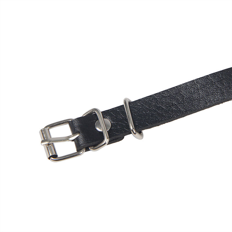 SUBBLIME - LEATHER BODY HARNESS BLACK ONE SIZE - 10