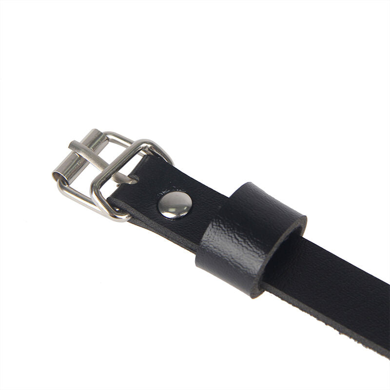 SUBBLIME - LEATHER WAIST AND LEG HARNESS BLACK ONE SIZE - 2