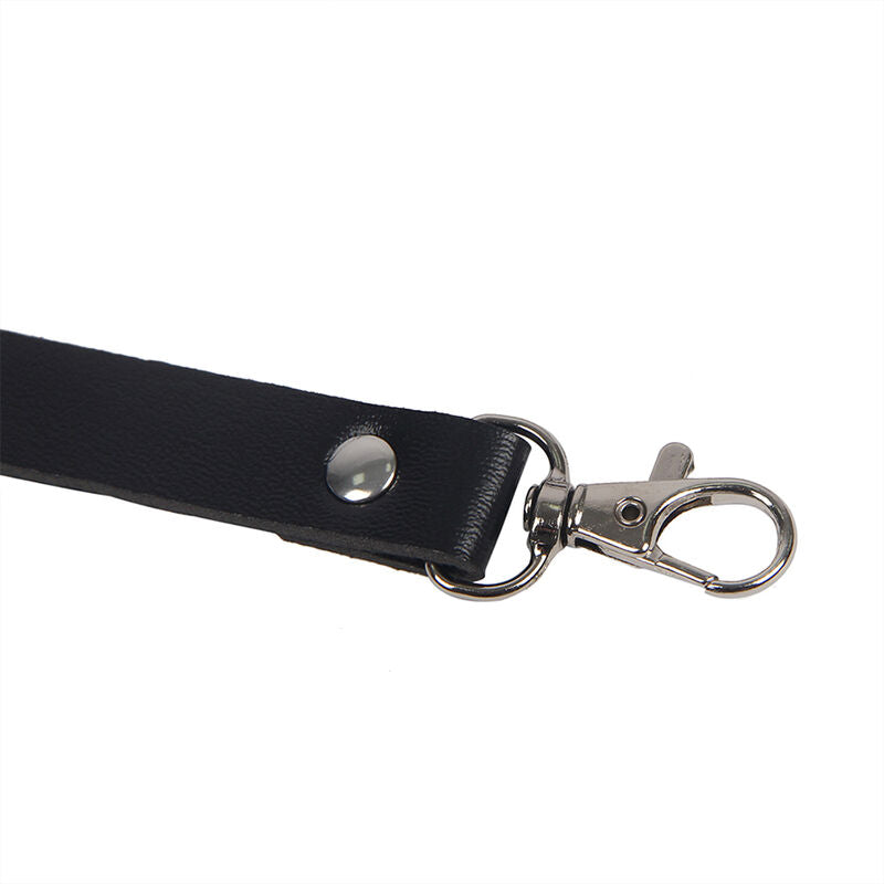 SUBBLIME - BLACK LEATHER ADJUSTABLE STRAPS HARNESS ONE SIZE