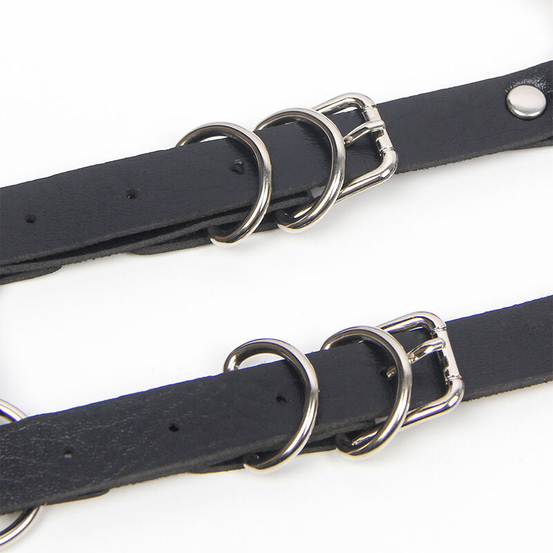 SUBBLIME - HARNESS WITH STRAPS AND CHAIN DETAILS ONE SIZE
