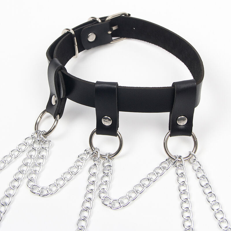 SUBBLIME - FULL BODY HARNESS WITH STAR CHAINDETAIL ONE SIZE - 8