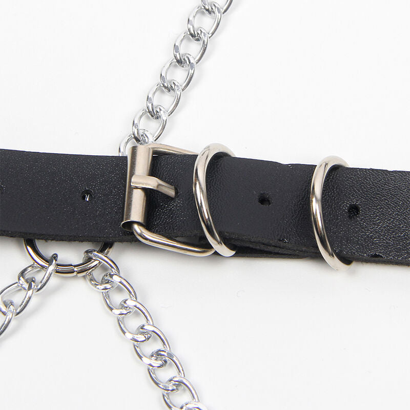 SUBBLIME - FULL BODY HARNESS WITH STAR CHAINDETAIL ONE SIZE - 5