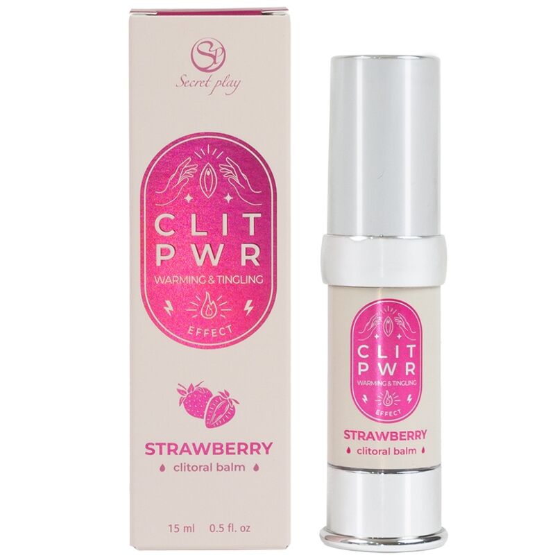 SECRET PLAY - CLIT PWR STRAWBERRY CLITORIS BALM - 4