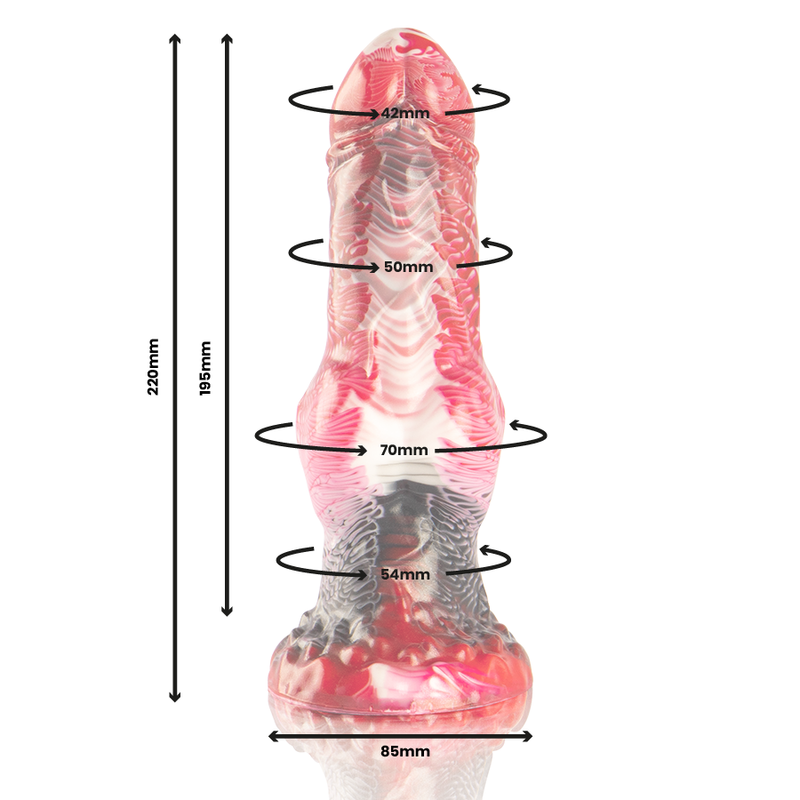 EPIC - HELIOS DILDO WITH TESTICLES HEAT AND ECSTASY - 5