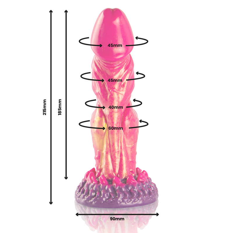 EPIC - CERBERUS DILDO FEU MYTHOLOGIQUE