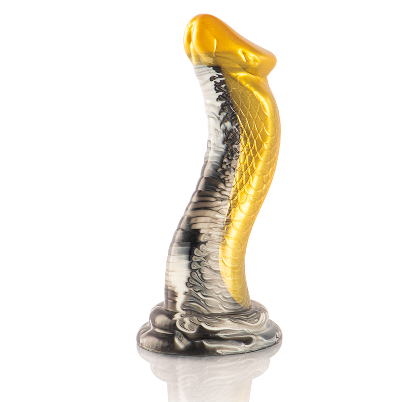 EPIC - DRAKON DILDO YELLOW COBRA - 8