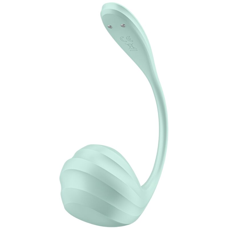 SATISFYER - SMOOTH PETAL G-POINT STIMULATOR WATER GREEN FREE APP - 2