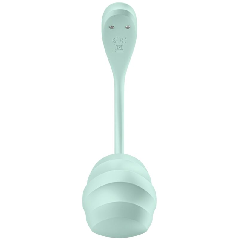 SATISFYER - SMOOTH PETAL G-POINT STIMULATOR WATER GREEN FREE APP - 1