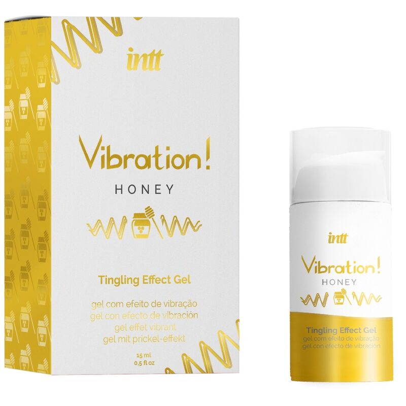 INTT - POWERFUL INTIMATE STIMULANT HONEY LIQUID VIBRATOR GEL 15 ML - 2