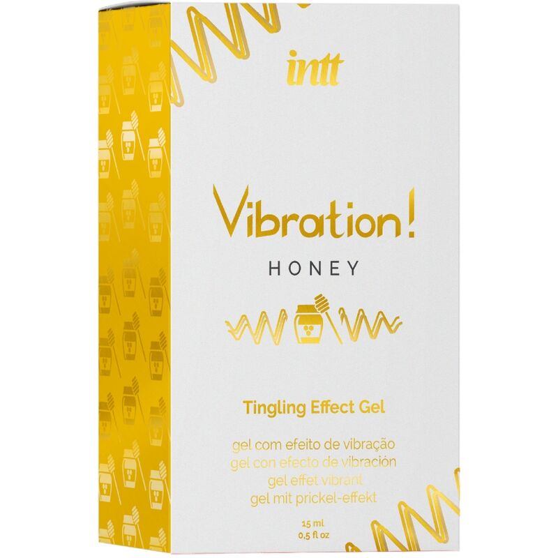INTT - POWERFUL INTIMATE STIMULANT HONEY LIQUID VIBRATOR GEL 15 ML - 3