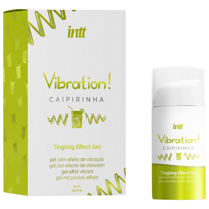INTT - POWERFUL INTIMATE STIMULANT CAIPIRINHA LIQUID VIBRATOR GEL 15 ML - 2