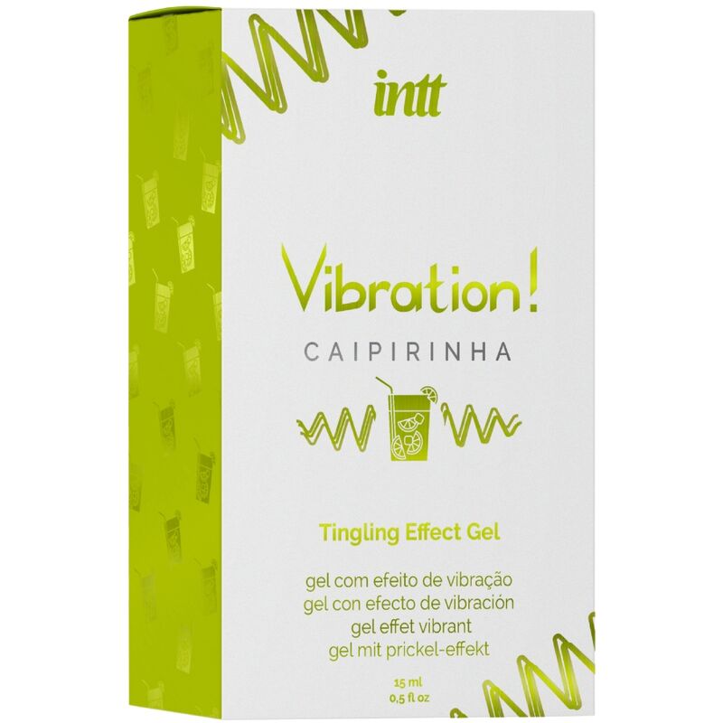 INTT - POWERFUL INTIMATE STIMULANT CAIPIRINHA LIQUID VIBRATOR GEL 15 ML - 1