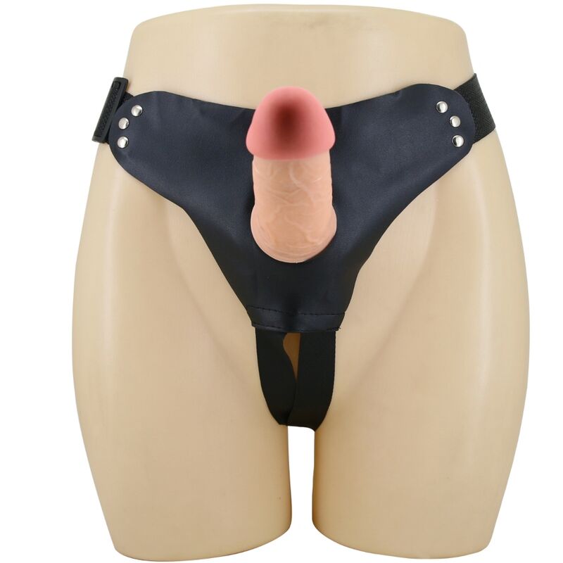 PRETTY LOVE - MAVIS HARNESS UNIVERSAL BRIEFS WITH DILDO 19 CM NATURAL - 3