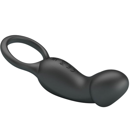 PRETTY LOVE - TRAE RING & VIBRATOR BLACK - 1