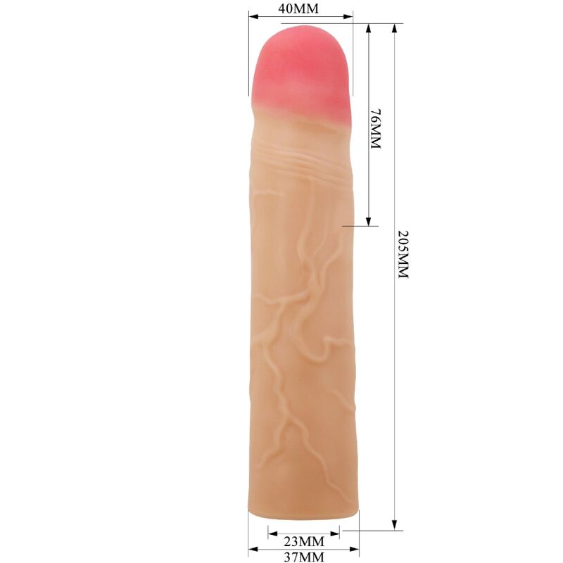 PRETTY LOVE - KYLIAN PENIS EXTENDER COVER FLESH - 4