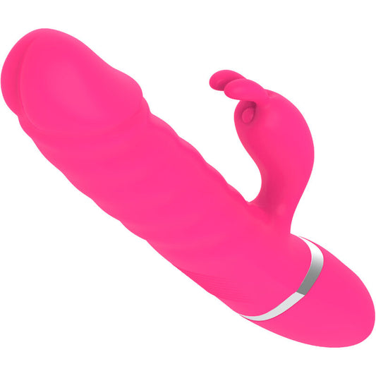 ARMONY - NASTY FUCHSIA RABBIT VIBRATOR DILDO - 1