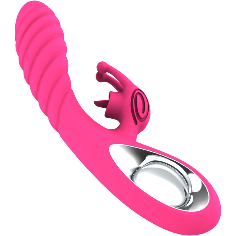 ARMONY - VICKY RABBIT VIBRATOR WITH FUCHSIA PULL RING TONGUE - 4